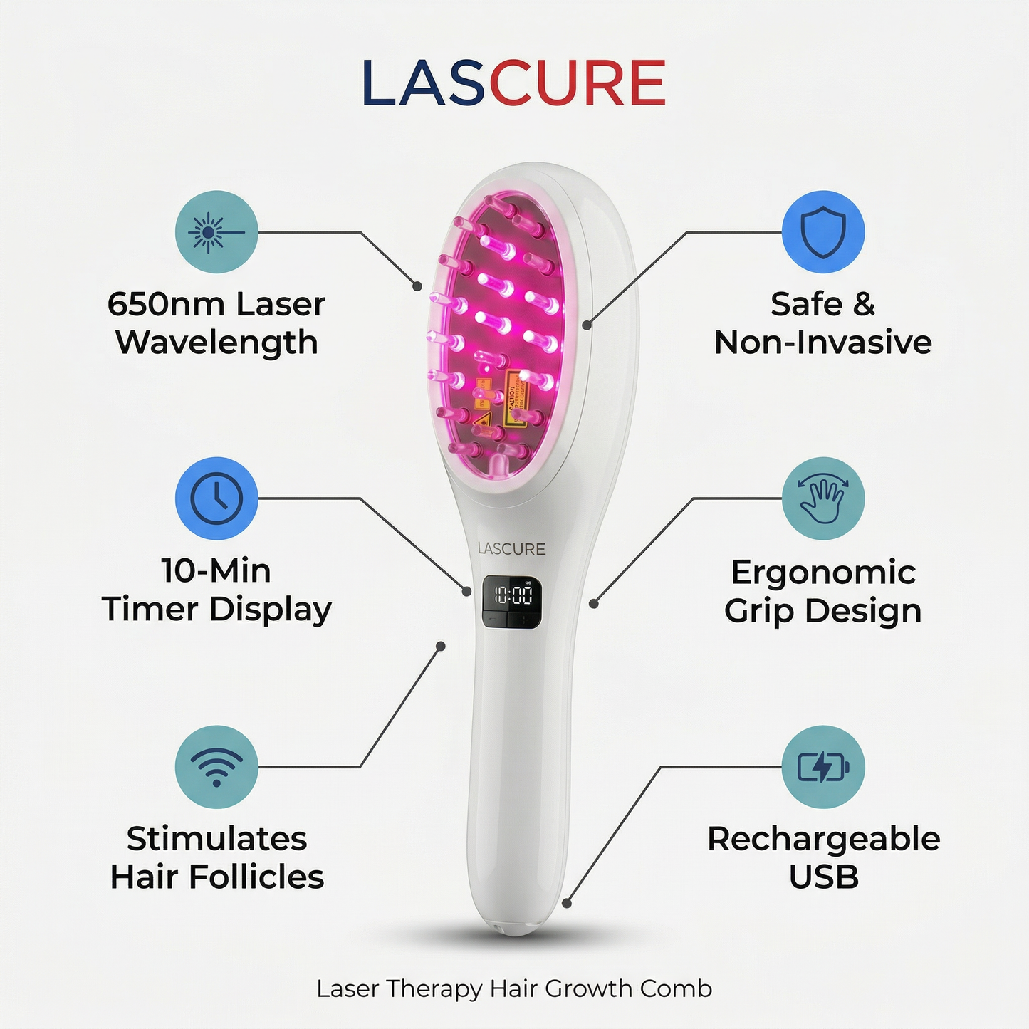 Hair regrowth comb